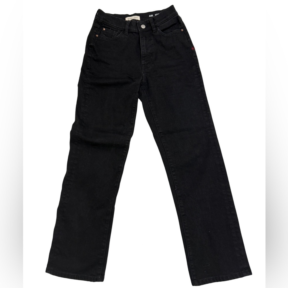 Warp + Weft Women's High Rise Black Jeans